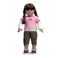 American Girl Fly Fishing Acessories 2001 COMPLETE RARE