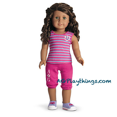 American Girl 2011 Ballet Outfit Opaque Tights for Doll Only 
