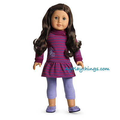 American Girl 2011 Cozy Sweater Outfit Chunky Knit Tunic for Doll Only 